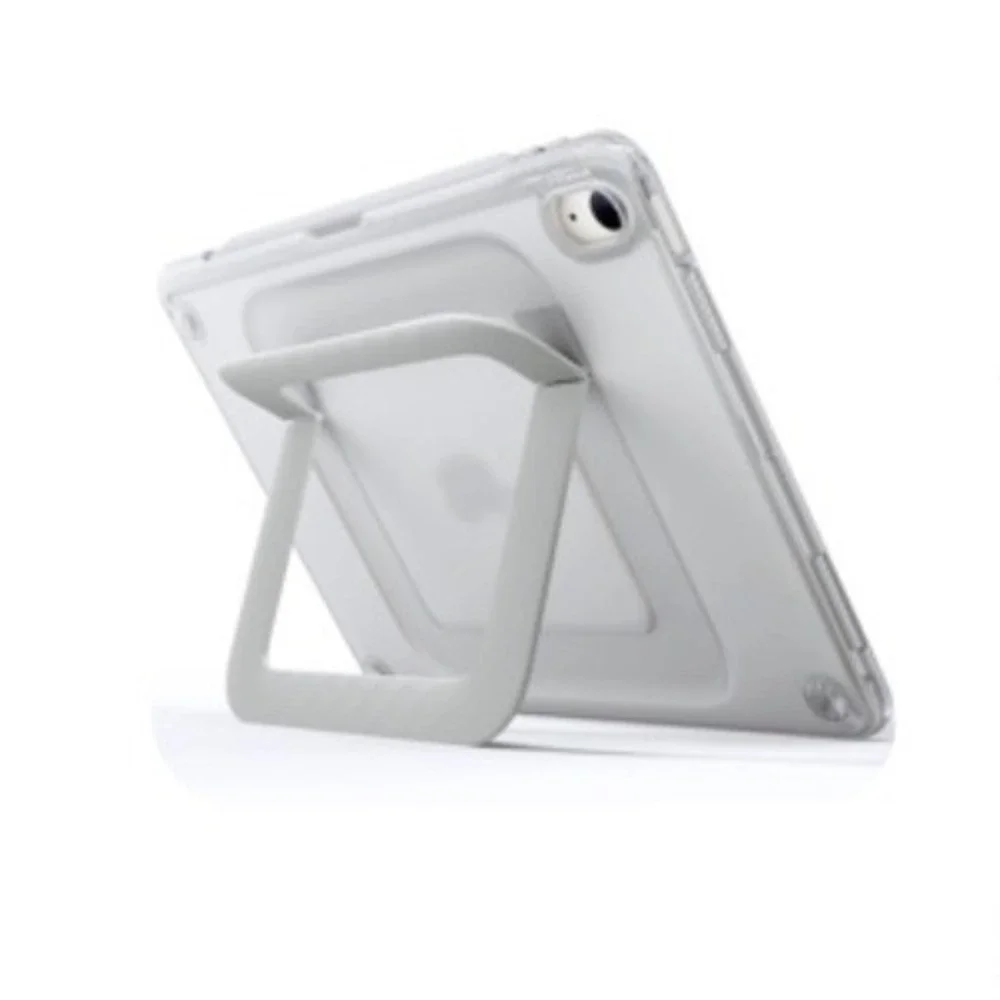 Torras ClearCase iPad Air 11 inch k3 Neo 2024 2025 White Kickstand Stylus Holder